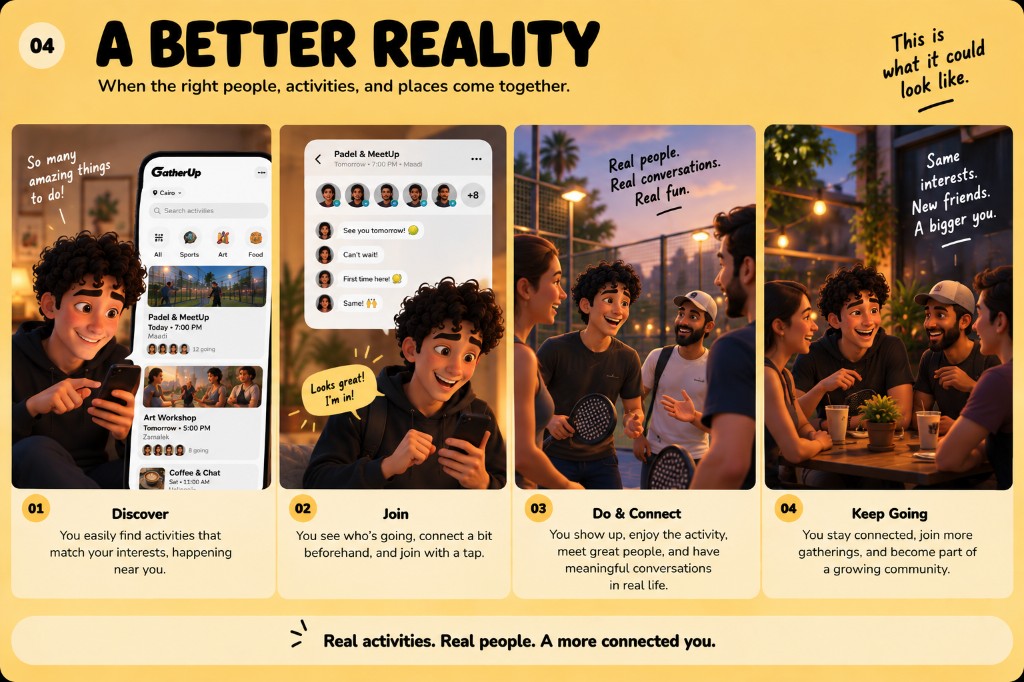 A Better Reality — discover, join, do and connect, keep going