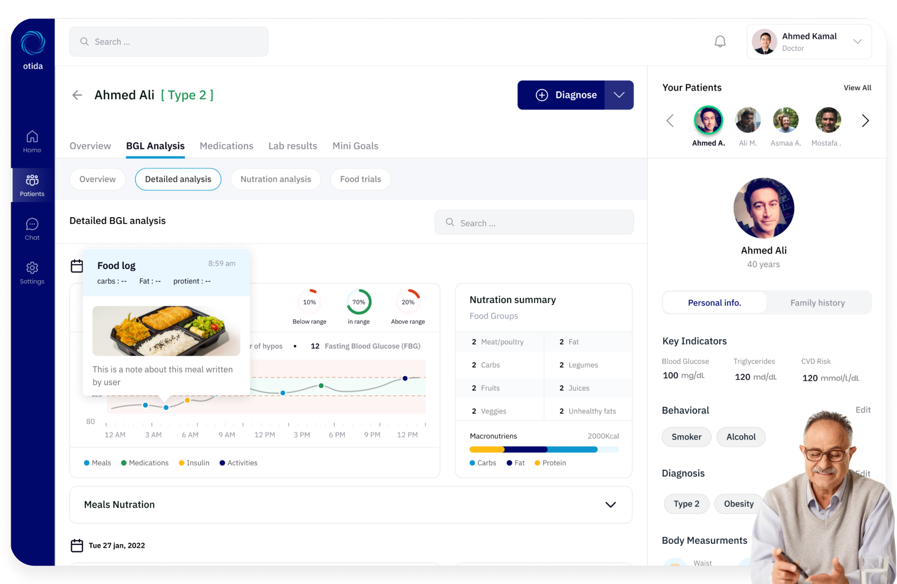 Otida website hero - Live in better health and fewer medications